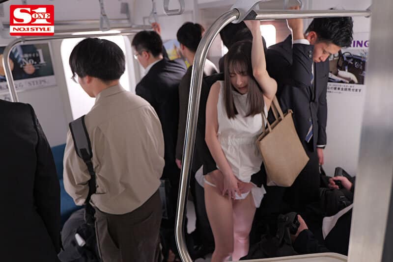เอวี เจแปน รวมเด็ดเย็ดสาวออฟฟิศบนรถไฟจนแตกคาหี SONE-345 1